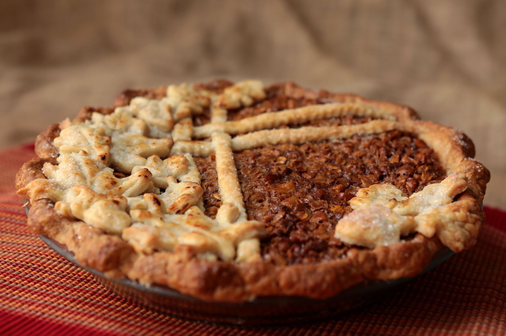 Caramel Brown Butter Walnut pie
